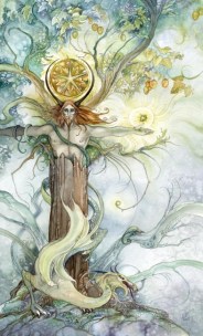King of Pentacles - Shadowscapes Tarot 
