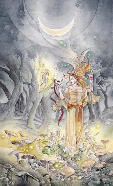 The Moon - Shadowscapes Tarot 