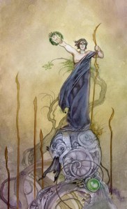 Six of Wands - Shadowscapes Tarot 