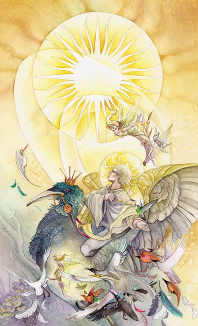 The Sun - Shadowscapes Tarot 