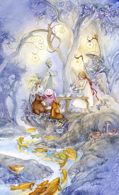 Six of Cups - Shadowscapes Tarot