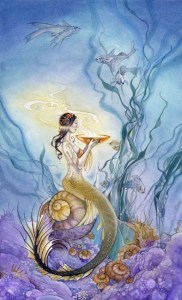 Page of Cups - Shadowscapes Tarot 