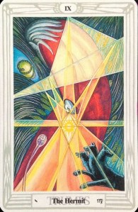 The Hermit - Thoth Tarot